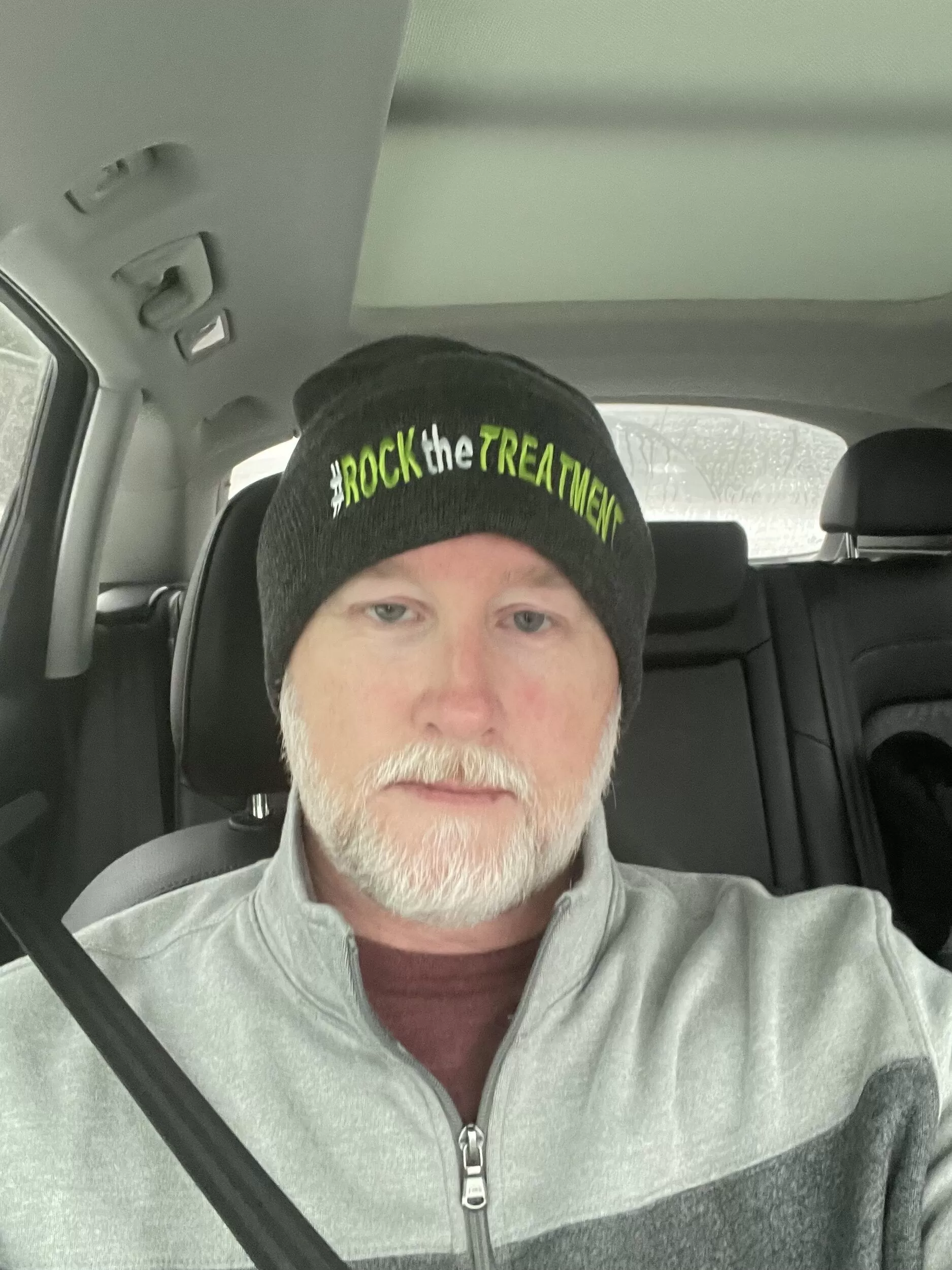 Mark Wariner wearing Rock The Treatment bennie